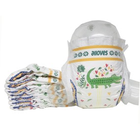 Grade-B Diapers Manufacturer - Disposable Fluff Pulp Printed ISO