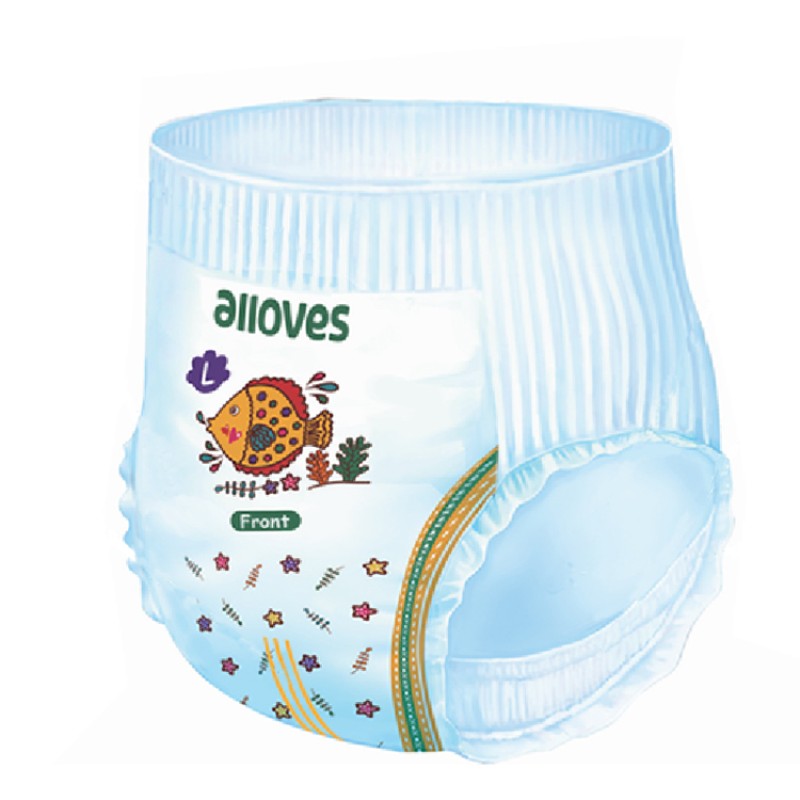 Pull Ups Supplier - Grade-B Factory In-Stock Pull Ups Baby Diapers Baby Training Pants 0.04-0.06$