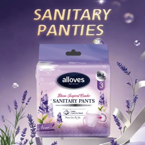 Menstrual Pants Factory - Comfortable Detachable Women's Menstrual Pants Diapers Leak-Proof & Breathable Period