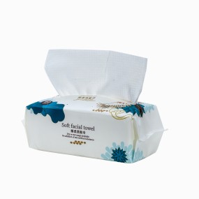 Face Towel Supplier - Viscose Disposable Wet Dry Facial Wipe