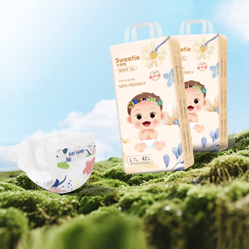 Baby Diapers Manufacturer - 2025 Trending Baby Product Care Disposable Nappy Soft Pampering Diapers Wholesale