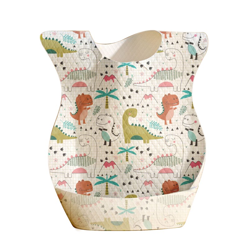 婴儿围兜工厂-热销PE防水口水巾