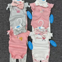 婴儿服装厂家 - 品牌新款0-24月棉质服装