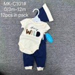 婴儿服装厂家 - 品牌新款0-24月棉质服装