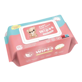 Baby Wipes Manufacturer - Cartoon Bear Soft Skin Design