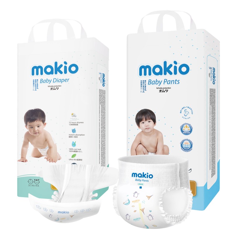 Baby Diapers Factory - Good Quality Super Soft Ultra Dry Baby Nappies Disposable Baby Diapers Pants