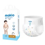 婴儿训练裤厂家-Makio良好品质婴儿尿裤免费样品批发训练尿裤裤批量