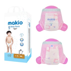 Baby Diapers Manufacturer - Makio Free Sample Super Absorption OEM Wholesale Competitive Price Hot Selling