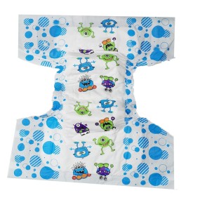 Adult Baby Diaper Manufacturer - 2020 Colorful Design High Absorption