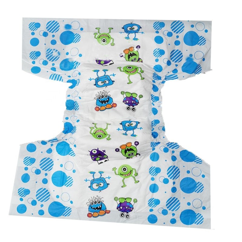 Adult Baby Diaper Manufacturer - 2020 Colorful Design High Absorption
