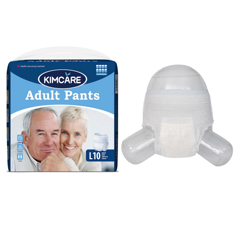 Adult Diapers Factory - Kimcare Adult Disposable Diapers Elderly Pull up Panties Thick Cheap Urinary Incontinence