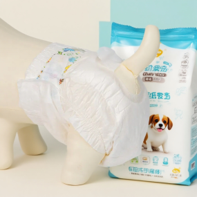 Pet Diapers Supplier - Modern Novel Design Pet Dog Diapers Nappies Low Price Pet Training Supplies Attractive Packaging
