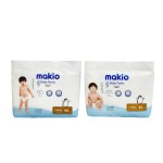 Baby Diapers Supplier - Makio Customized Hypoallergenic Nappies Wholesale Disposable Pull up Baby Diapers Pants