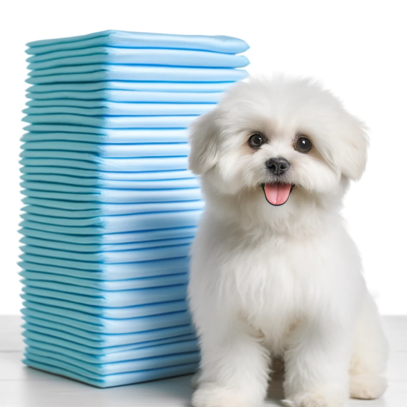 Pet Training Pads Manufacturer - Cheap Printed Logo Bamboo Pee Pads