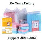 宠物训练垫厂家-代工特厚蓝色一次性猫垫如厕训练重型26x36