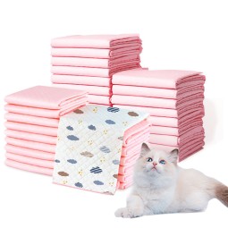 宠物训练垫供应商-批发代工可生物降解猫垫狗尿液尿垫一次性防水