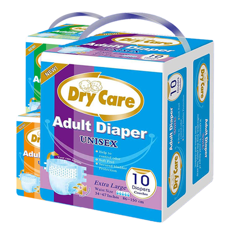 Adult Diapers Manufacturer - Wholesale Cheap Super Thick Elderly Ladies Incontinence Printed