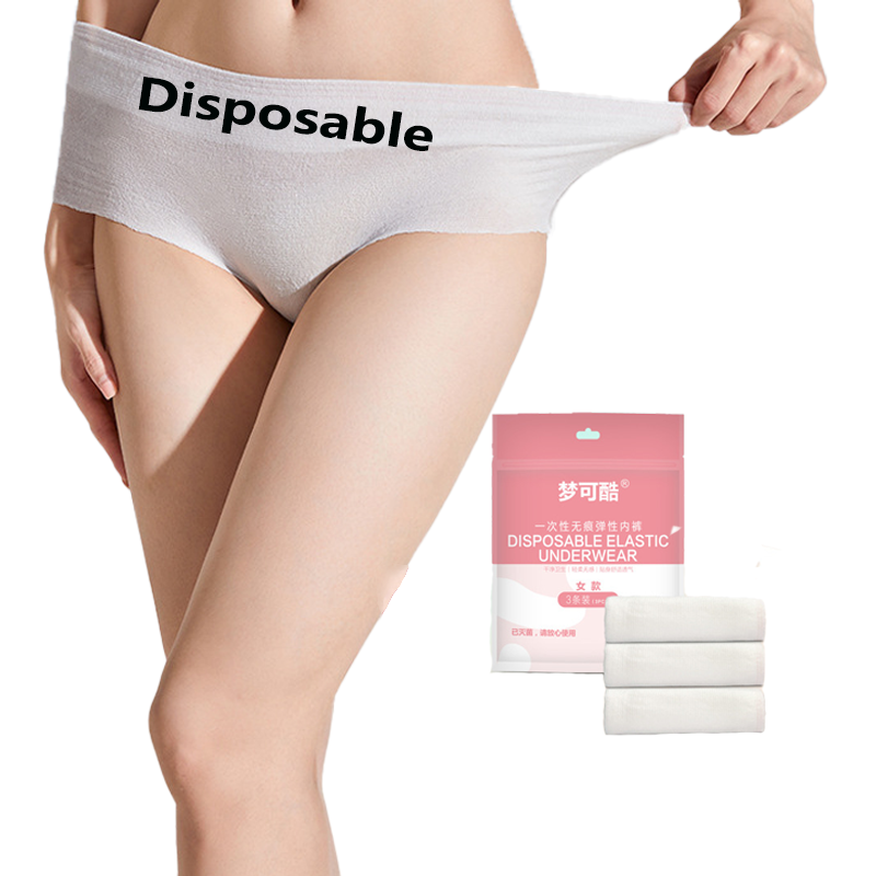 Disposable Underwear Factory - Travel Underwear Non-woven Soft Hospital Patient Underwear for Women Hotel Spa