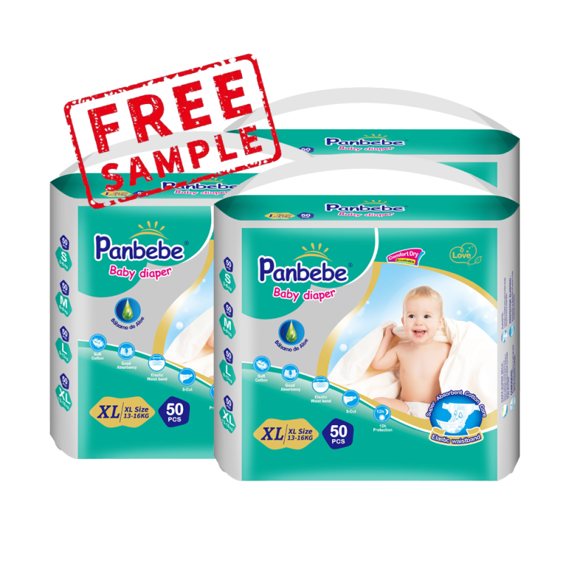 Baby Diapers Factory - Free Sample USA Fluff Disposable Newborn Baby Diapers Anti-Leak Wholesale Nappies USA Pulp