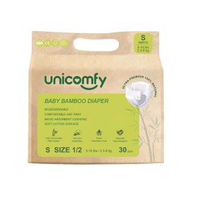 婴儿尿裤厂家-代工环保婴儿护理竹尿裤可生物降解有机防漏批发