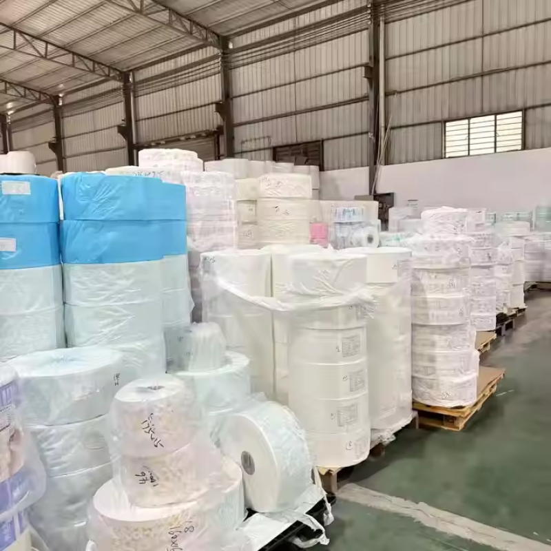 Baby Diaper Materials Manufacturer - Baby Diaper Raw Material Customize PE Film PE Backsheet Soft and Absorbent