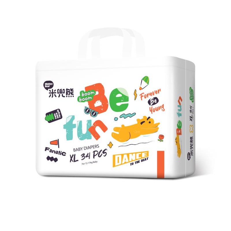 Baby Diaper Factory - Fast Moisture Elastic Waist Fit