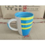 陶瓷杯厂家-Niceone定制咖啡和牛奶陶瓷杯现代艺术陶瓷杯