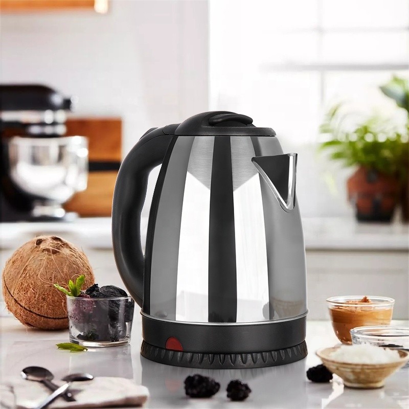 Electric Kettle Supplier - Niceone Home Appliances Double Wall Coffee Water Tea Electric Kettle Stainless Steel