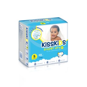 Baby Diapers Factory - Kisskids Wholesale Free Sample Super Dry Baby Care Newborn Disposable Diapers
