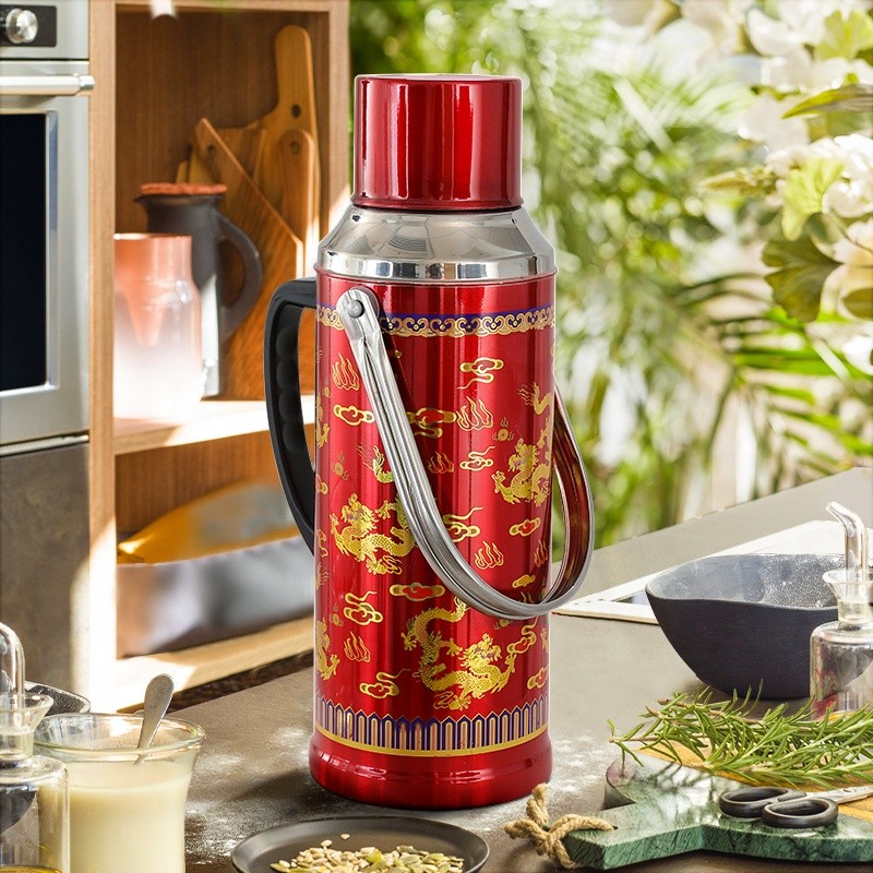 Coffee Thermos Supplier - Nice One 2 Litre Chinese Double Wall Custom Coffee Insulated Flask Vacuum Thermos Stainless Steel