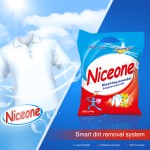 洗衣粉厂家-Niceone 500克散装实惠优质超白衣服无酶洗衣粉