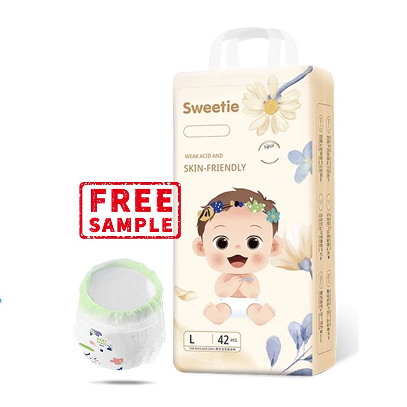 Baby Diapers Supplier - Free Sample Baby Nappies Factory OEM Custom Super Absorbent Performance Swaddlers