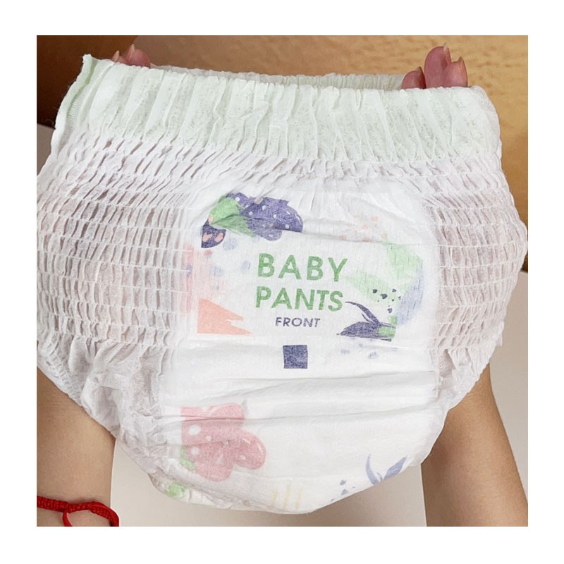 Baby Diapers Manufacturer - Free Sample Custom Wholesale SAP Super Absorbing Performance Baby Diapers Dry Surface