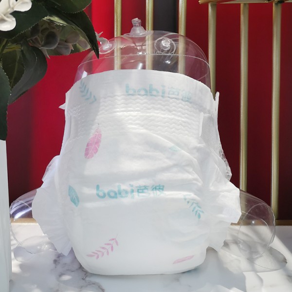 婴儿尿裤厂家-一次性XXL码100%棉有机婴儿尿裤防漏拉拉尿裤裤