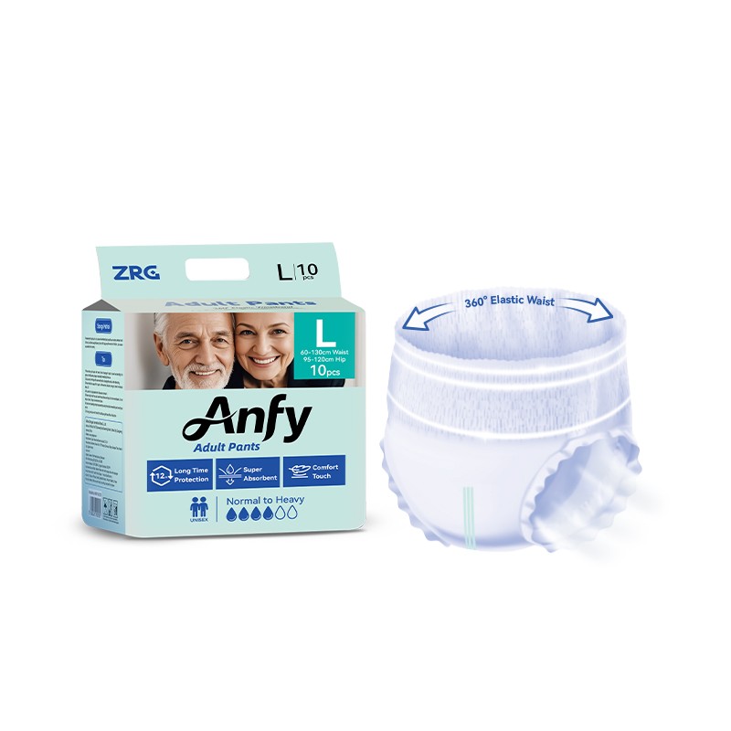 成人纸尿裤供应商-直销印花绒毛浆尿裤