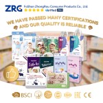 婴儿尿裤供应商-良好品质A级高级SAP绒毛浆批发一次性训练裤