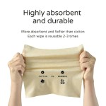 Makeup Remover Cloths Factory - OEM Custom Extra Thick Disposable Makeup Remover Cloths Nonwoven Bamboo Facial Wipes