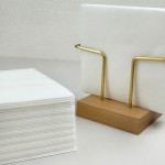 Paper Napkins Supplier - 2525cm Linen-Feel Paper Napkins Disposable White & Black Cocktail Napkins for Bar