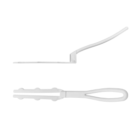 Dusting Duster Manufacturer - White Handle Electrostatic Dusting Duster Microfiber Head Long Disposable Foldable