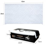 Mop Pads Supplier - Upgraded 2542cm Static Sweeper Pad Refills Dry Mop Cleaning Honeycomb Design 100% Polyester