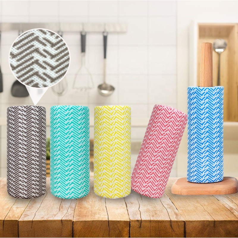 Cleaning Cloths Manufacturer - Free Samples 2130cm Disposable Dish Cloths Handy Absorbent Cleaning Wipes