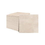 Paper Napkins Manufacturer - High Quality Custom Logo Printed Square Bamboo Pulp Napkins Disposable Modern Style