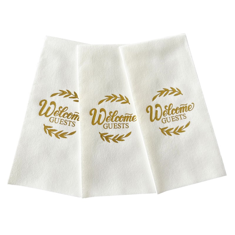 Paper Towels Manufacturer - Premium Disposable 3043cm White Linen Feel Napkins Absorbent Durable Paper Towels