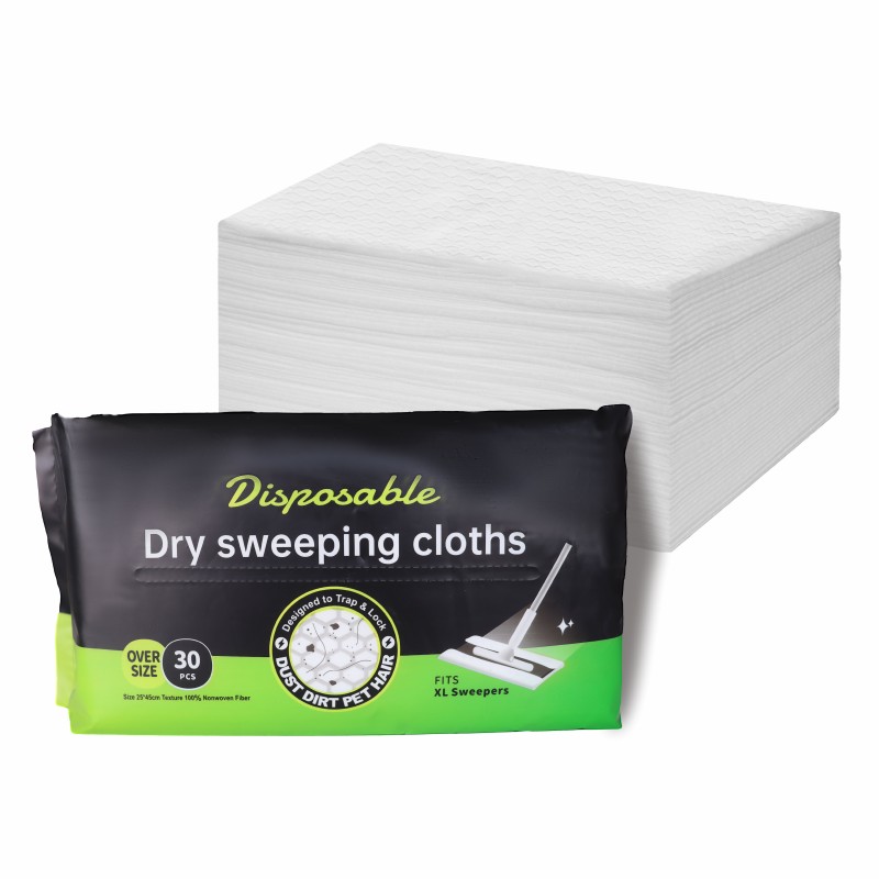 Mop Cloths Factory - XL 2544cm Dry Mop Cloths Refills 100% Polyester Electrostatic Multi-Surface Floor Wipes