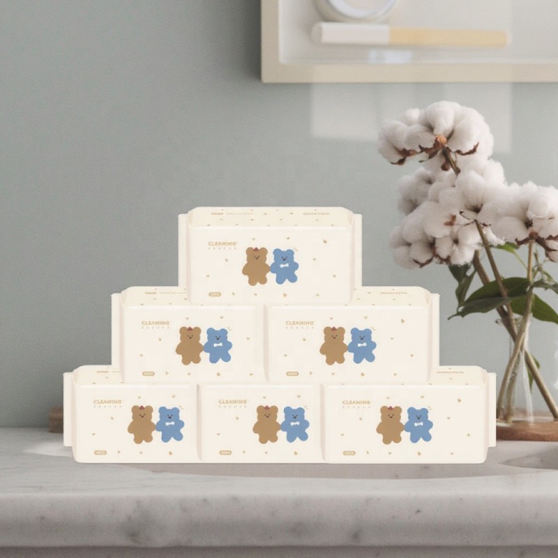 Face Cloths Manufacturer - 100% Cotton Hypoallergenic Disposable Face Cloths Nonwoven Facial Towels for Home Use