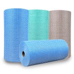 洗碗布供应商-重型3050厘米ABS可重复使用洗碗布快干多用擦拭卷