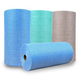 洗碗布供应商-重型3050厘米ABS可重复使用洗碗布快干多用擦拭卷