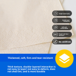 Paper Napkins Manufacturer - High Quality Custom Logo Printed Square Bamboo Pulp Napkins Disposable Modern Style