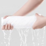 Bath Towels Factory - 70140cm Disposable Bath Towels Individually Packed Absorbent Shower Towels 100% Cotton