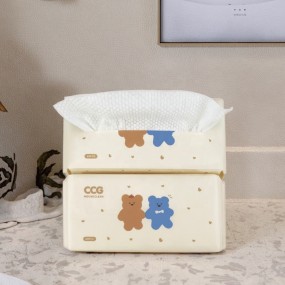 棉巾厂家-100%可生物降解棉一次性面巾敏感肌用加厚干巾